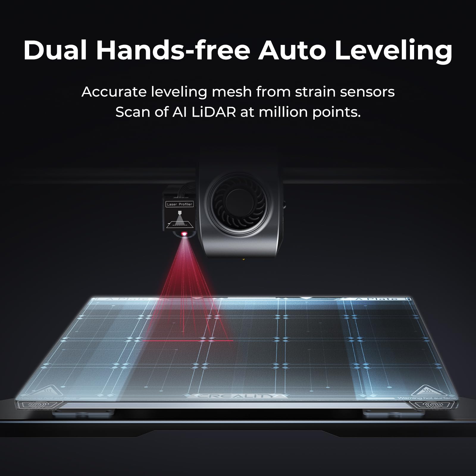 Creality K1C 3D Printer, 600mm/s Fast Speed Clog-Free Extruder Auto Leveling 3D Printers with AI Camera for 300°C Printing,Switchable Silent Mode Reliable Carbon Fiber 3D Printing 220*220*250mm(Black)