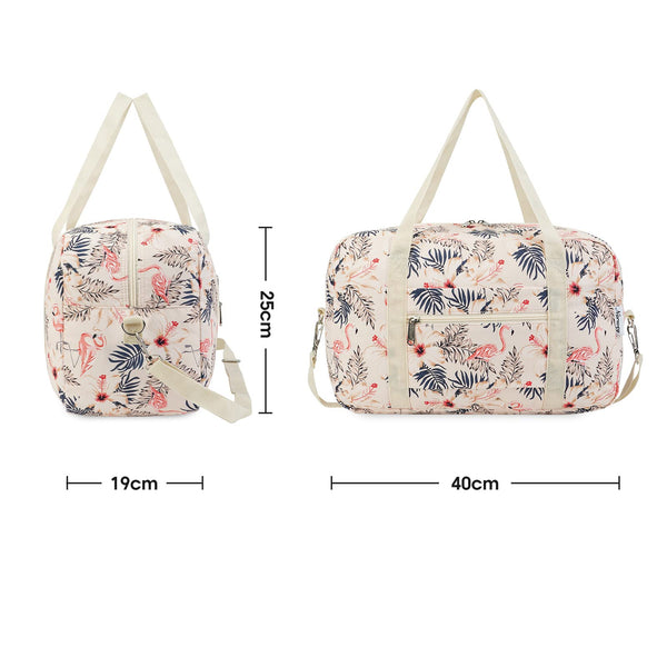 for Ryanair Airlines Cabin Bag 40x20x25 Underseat Foldable Travel Duffel Bag Holdall Tote Carry on Hand Luggage Overnight for Women and Men 20L (Black)