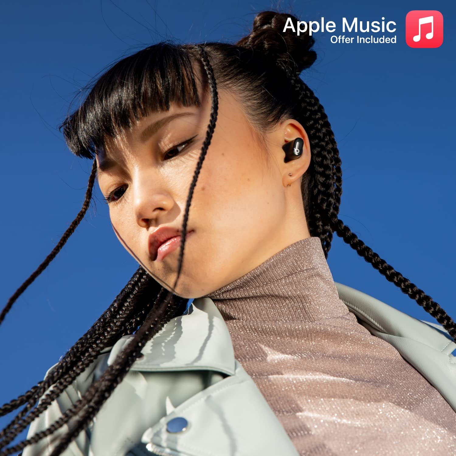 Beats Studio Buds – True Wireless Noise Cancelling Earbuds – IPX4 rating, Sweat Resistant Earphones, Compatible with Apple & Android, Class 1 Bluetooth, Built-in Microphone – Black