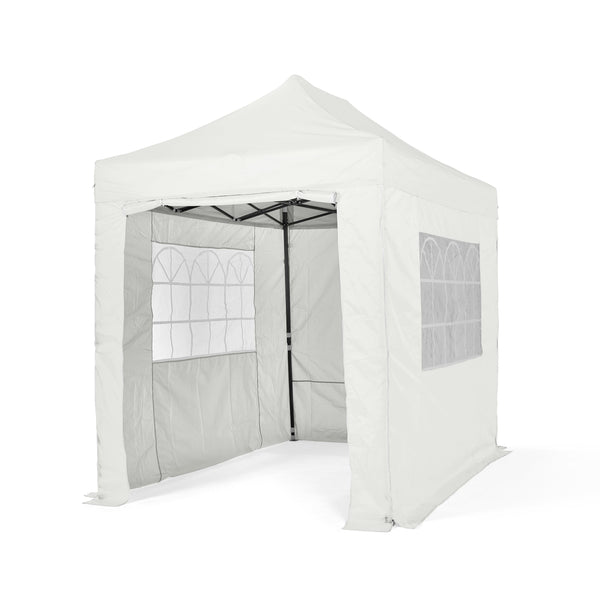 All Seasons Gazebos | 3x2m Pop Up Gazebo with 4 Side Walls & Accessory Pack | Heavy Duty, Fully Waterproof, High Grade Materials (Navy)