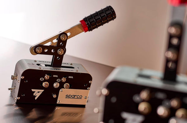 Thrustmaster TSS Handbrake - High-Precision Progressive Handbrake and Sequential Shifter for PC, PS4, PS5, PS5 Pro, Xbox One, and Xbox Series X|S