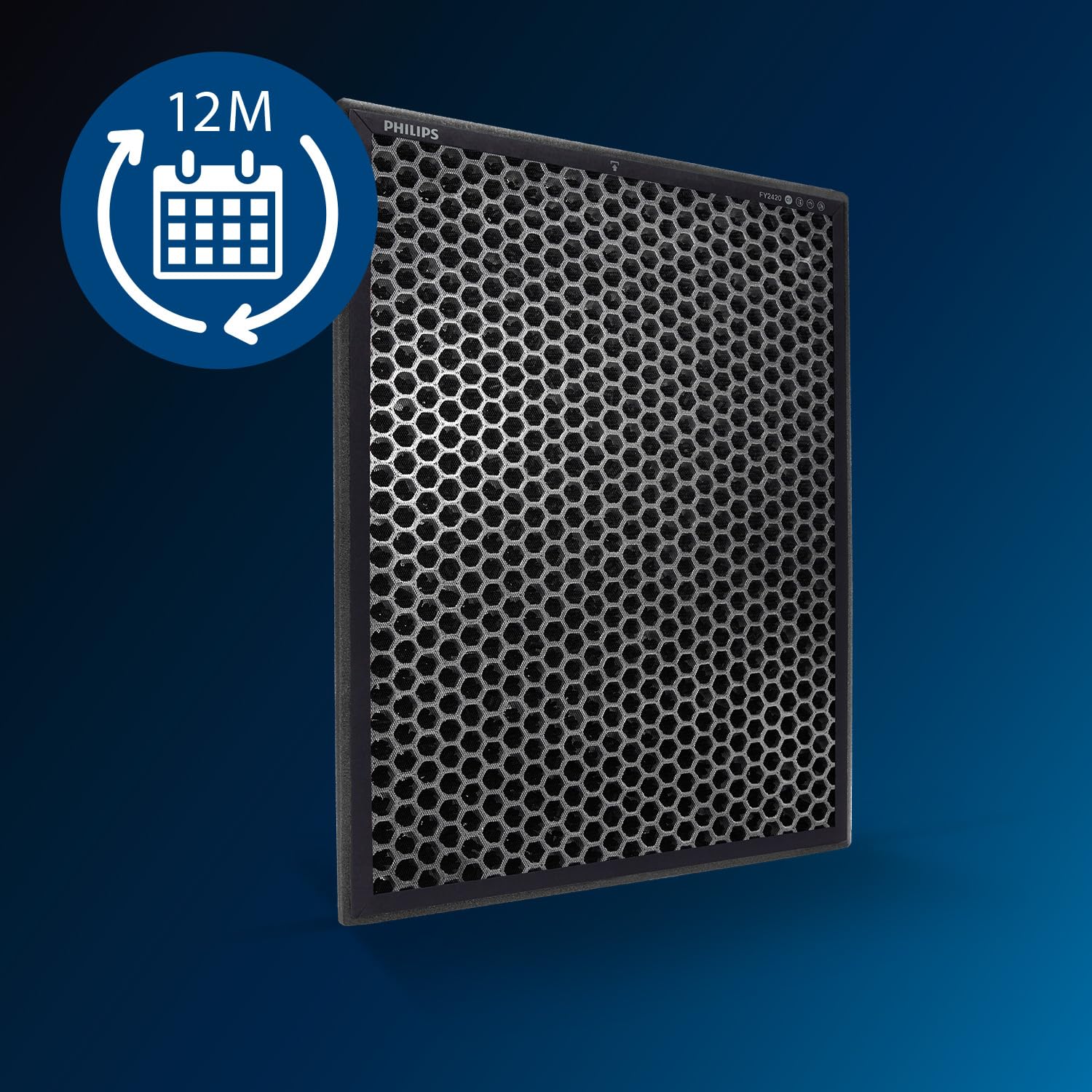 Philips NanoProtect Filter Active Carbon and Pre-Filter, 12 Months Lifetime, Compatible with AC2887 & AC2889, Protects You from Pollen, Dust, Pet