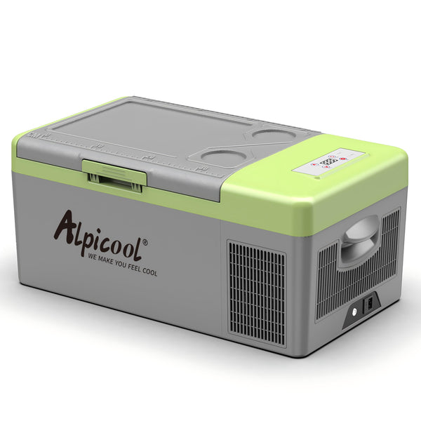 Alpicool C9PT 9L Compressor Car Fridge Freezer, DC 12v Camping Refrigerator, Portable Mini Cool Box for TruckCampervanRVBoat, -20℃ to 20℃