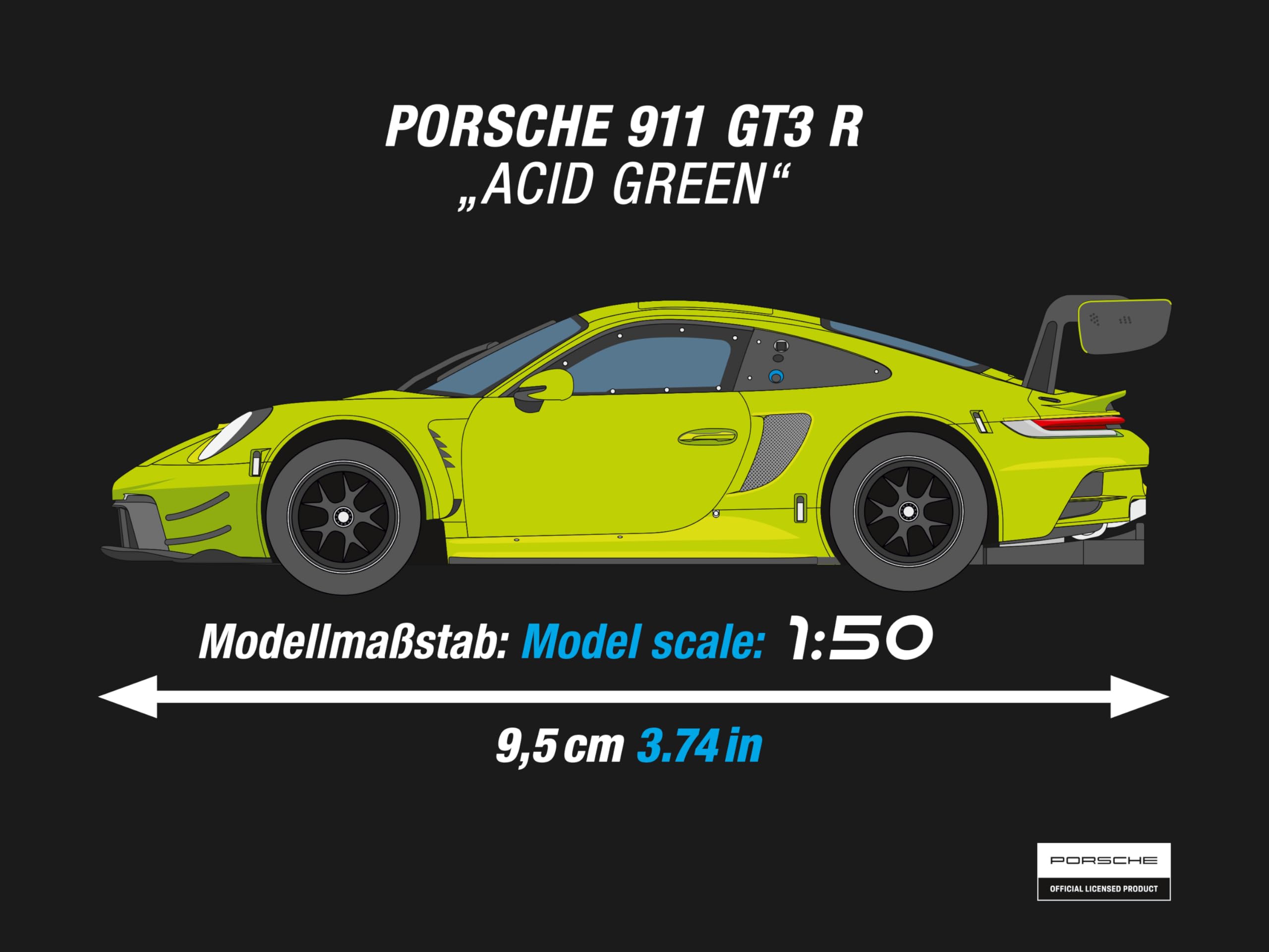 Carrera Hybrid 50050002 "Devil Drivers" Porsche 911 GT3 R 1:50 Scale AI-Supported Race System with Working Lights & USB-C Charging