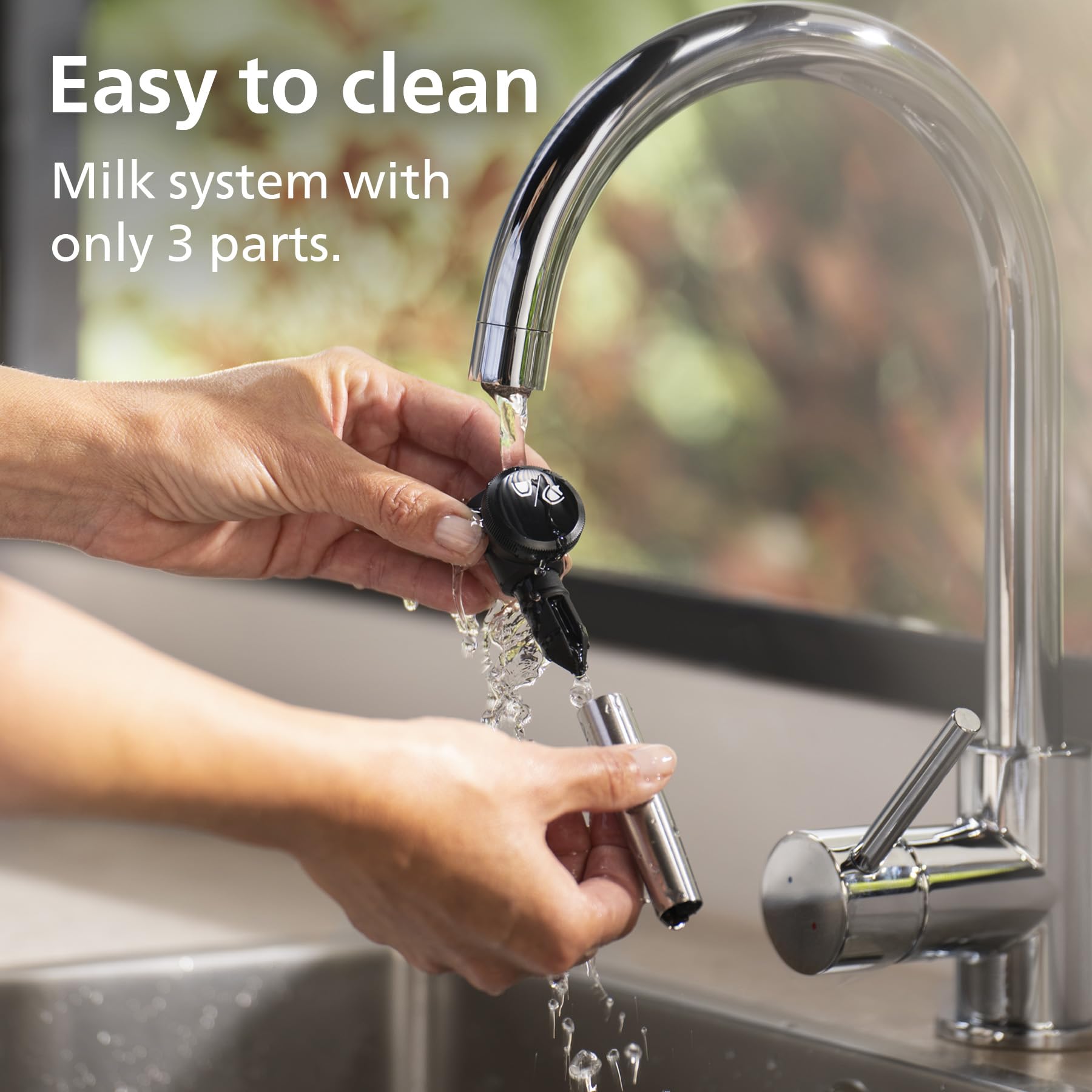 PHILIPS 5400 Series Bean to Cup Coffee Machine – 12 Coffee Varieties, LatteGo Milk Frother, Fastest-to-Clean, Ceramic Grinder, Fully Automatic Espresso & Cappuccino maker – Black, Silver (EP5446/70)