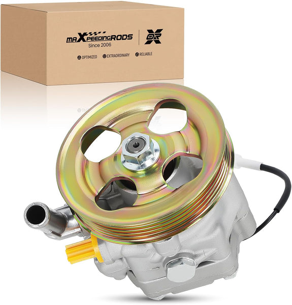 maXpeedingrods Power Steering Pump 34430FE040 for Subaru Impreza WRX 20.L 2.5L 2004-2007