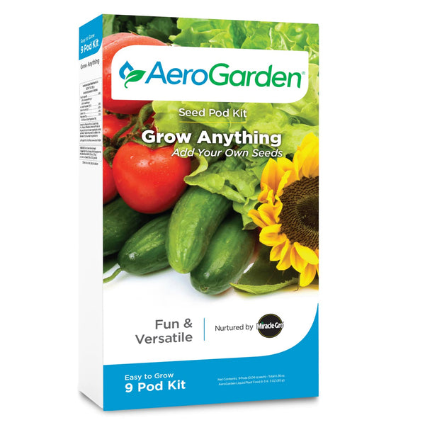 AeroGarden Grow Anything Seed Pod Kit (9-Pod)