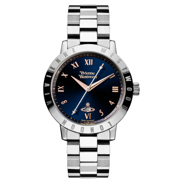 Vivienne Westwood Bloomsbury Women's Quartz Watch with Analogue Display and Stainless Steel Bracelet