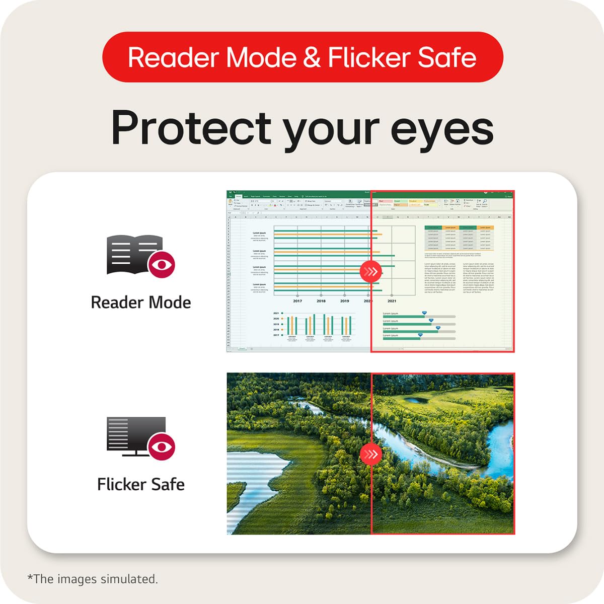 LG Electronics Curved UltraWide Monitor 34WR55QK, 34 inch, 1440p, 100Hz, 5ms Response Time, VA Panel, Smart Energy Saving, USB-C (65W Power Delivery), Displayport, HDMI