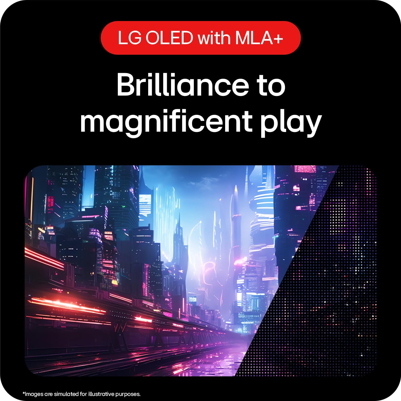 LG UltraGear OLED Gaming Monitor 32GS95UV-B, 32 inch UHD 4K, Dual mode 4K: 240Hz / FHD: 480Hz, 0.03ms Response Time, NVIDIA G-Sync & AMD FreeSync Premium Pro, 7W Stereo speakers, DisplayPort, HDMI 2.1