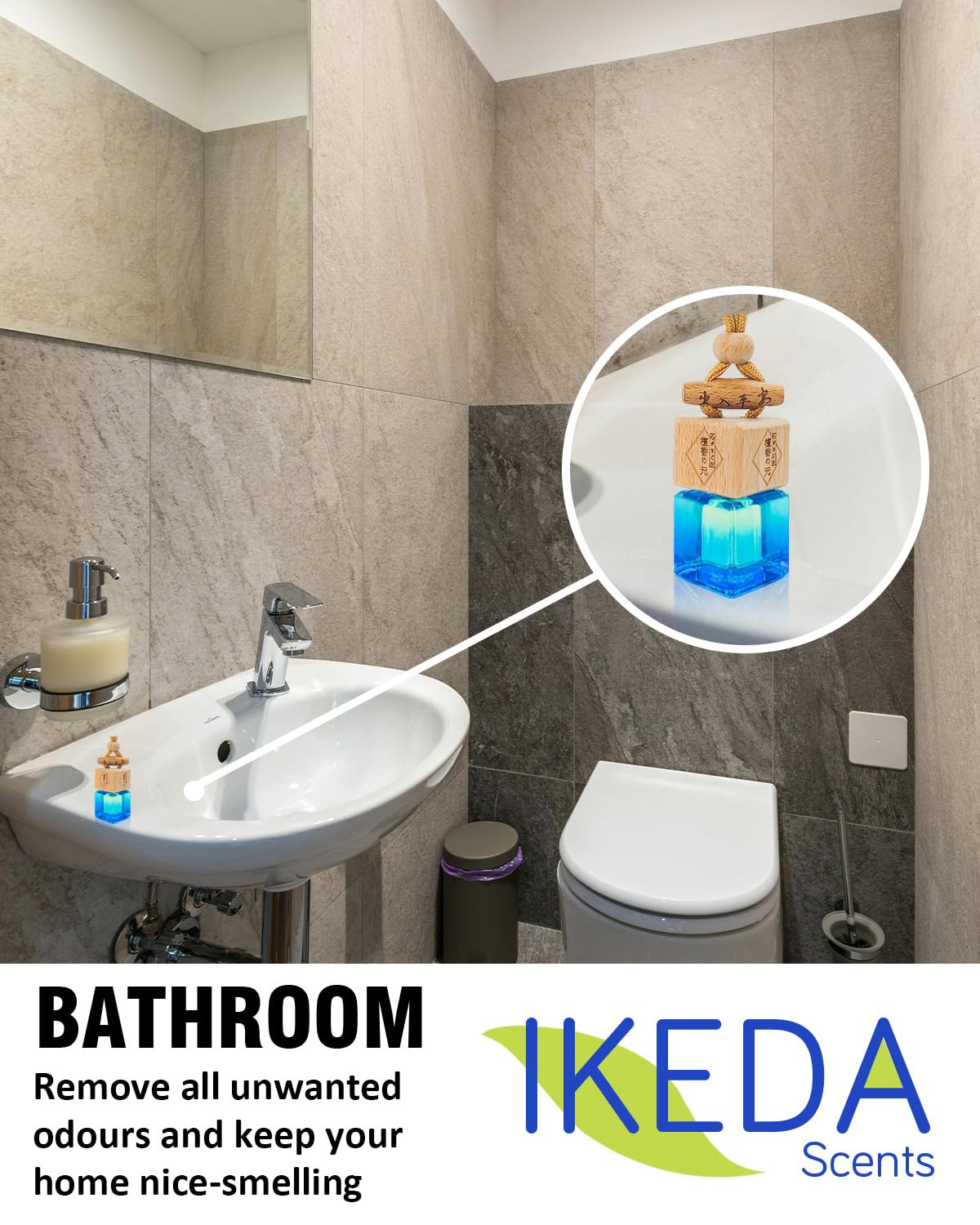 Car Air Fresheners for Men | Air Fresheners with Odour Eliminator Technology | Long Lasting Fragrance Car Accessories for Men | Strong Scents Perfume Diffusers (10ml Dark Night)