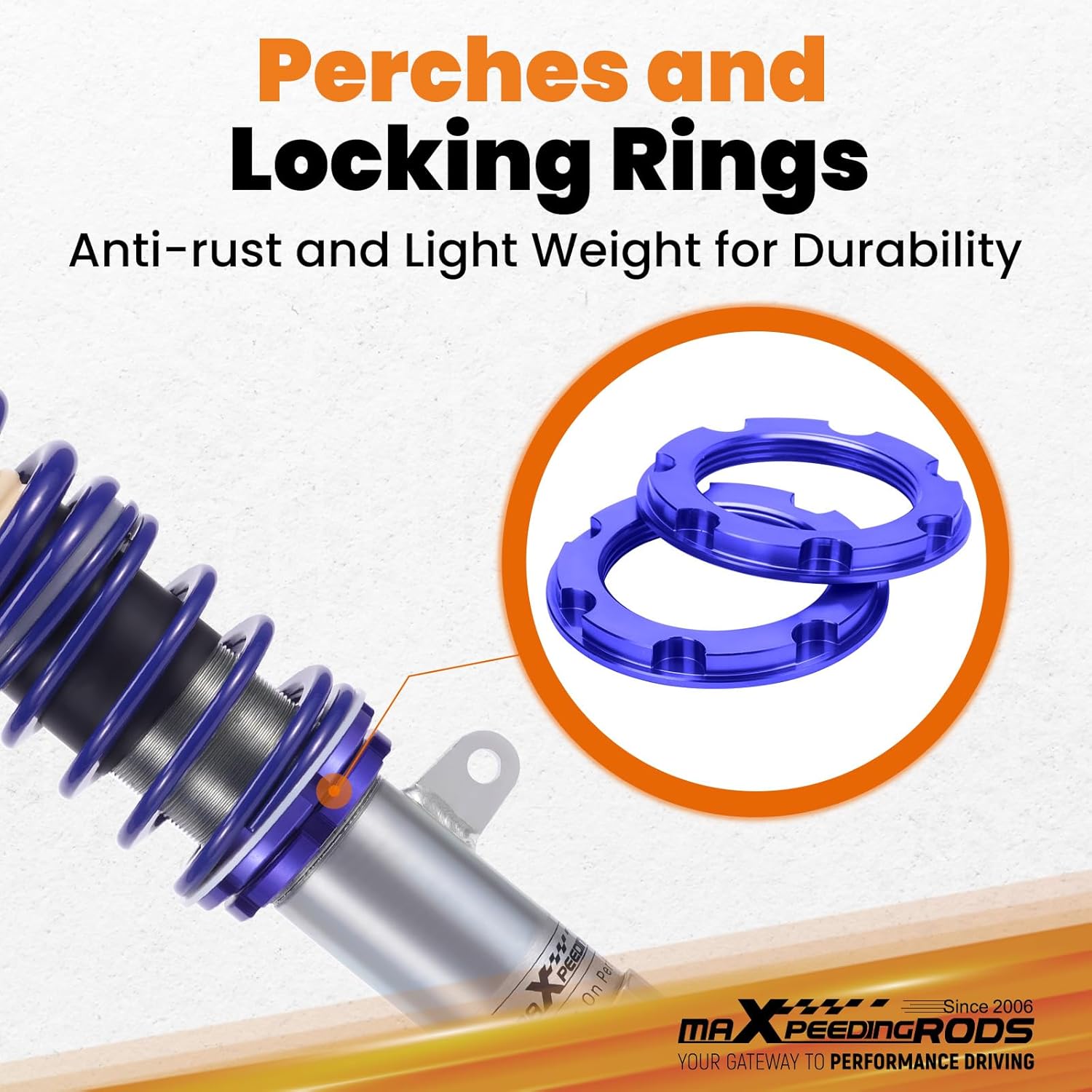 maXpeedingrods Coilover Suspension Kit for BMW 1 Series E87 2004-2012 Hatchback