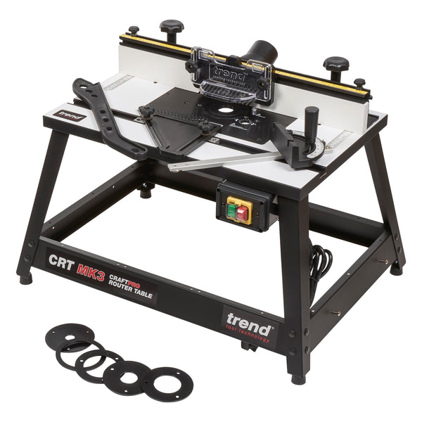 Trend Portable Benchtop Router Table with Robust Construction for Work ...