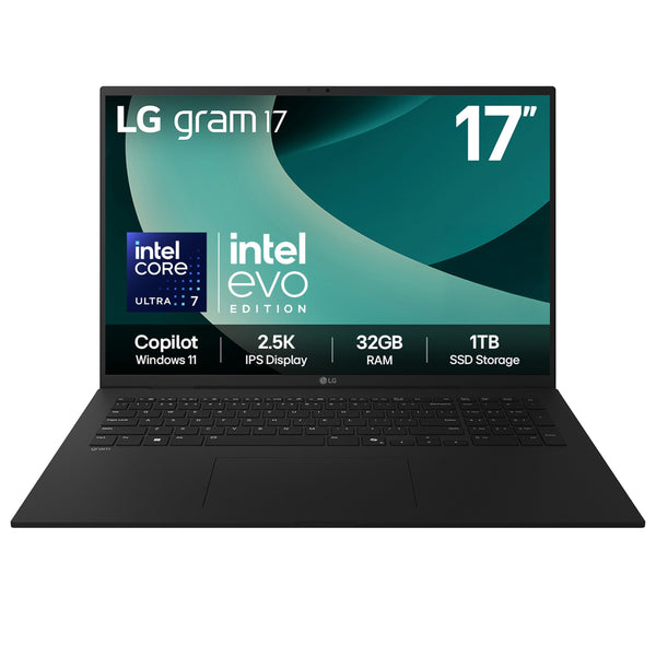 LG gram 16Z90TL - 16 Inch 2.5K IPS Ultra-Lightweight Laptop, Intel Core Ultra 7 256V 47TOPS NPU - EVO Edition, 16GB RAM, 1TB SSD, Windows 11 Home, gram Hybrid AI, Copilot+ PC, Black (2025)