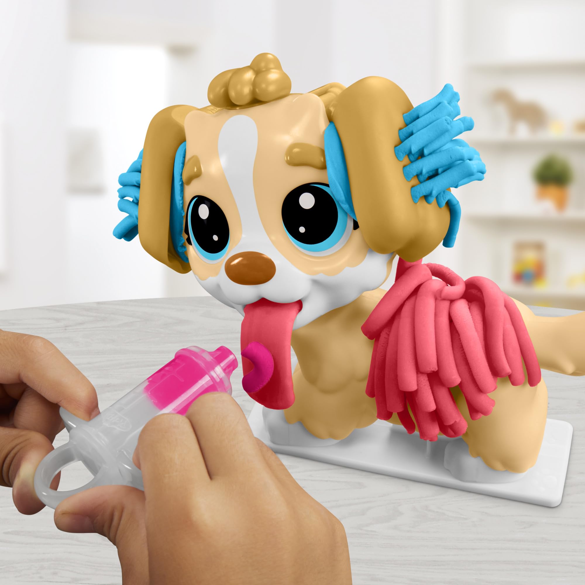 Play-Doh Blooming Flowers Playset, Creative Crafts for Toddlers, Arts and Crafts