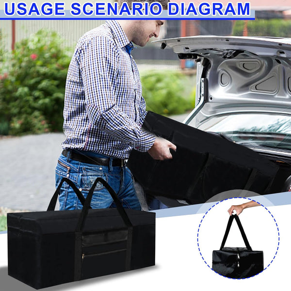 3 Pack 110L Travel Duffle Bag, Extra Large Heavy Duty 1680D Oxford Fabric Holdall Bag, Foldable Long Sports Duffle Luggage Bags Durable & Water Resistant