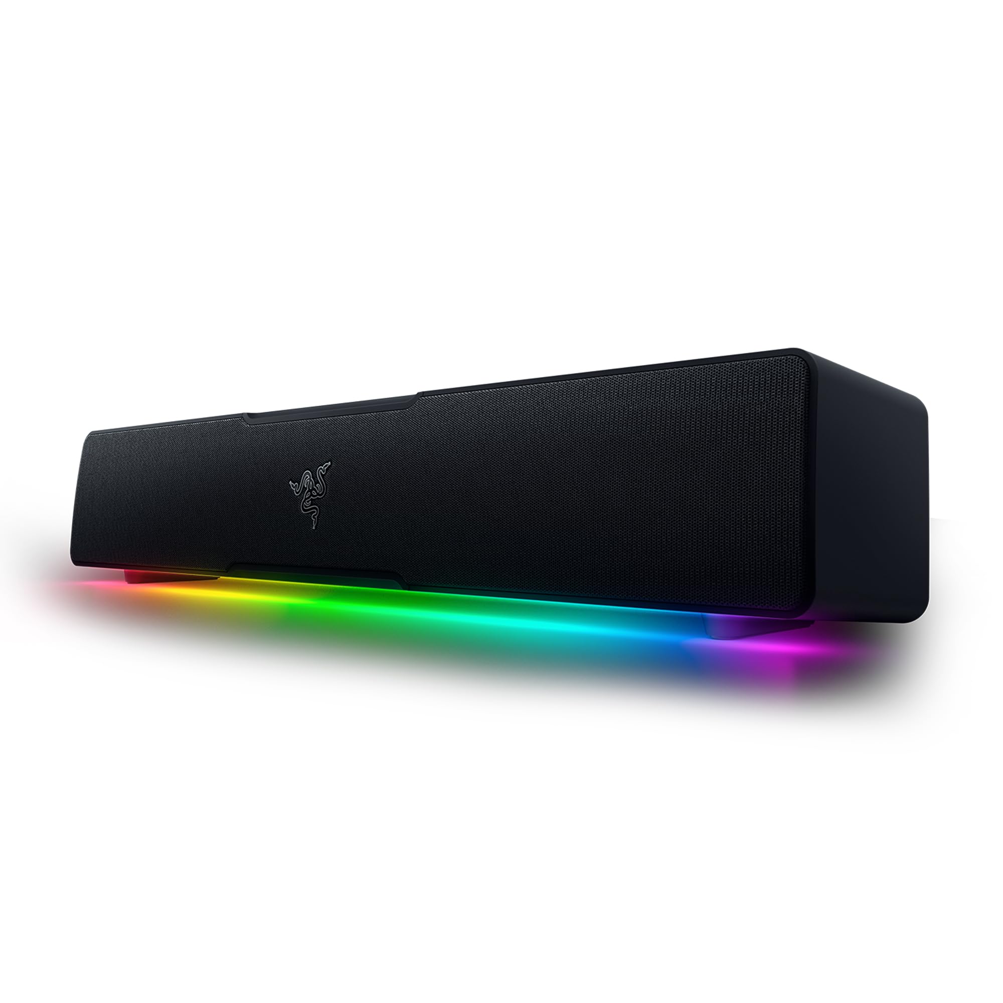 Razer Leviathan V2 X - PC Gaming Soundbar (Full-Range Drivers, Compact Desktop Form Factor, USB Type C Power and Audio Delivery, Bluetooth 5.0) Black