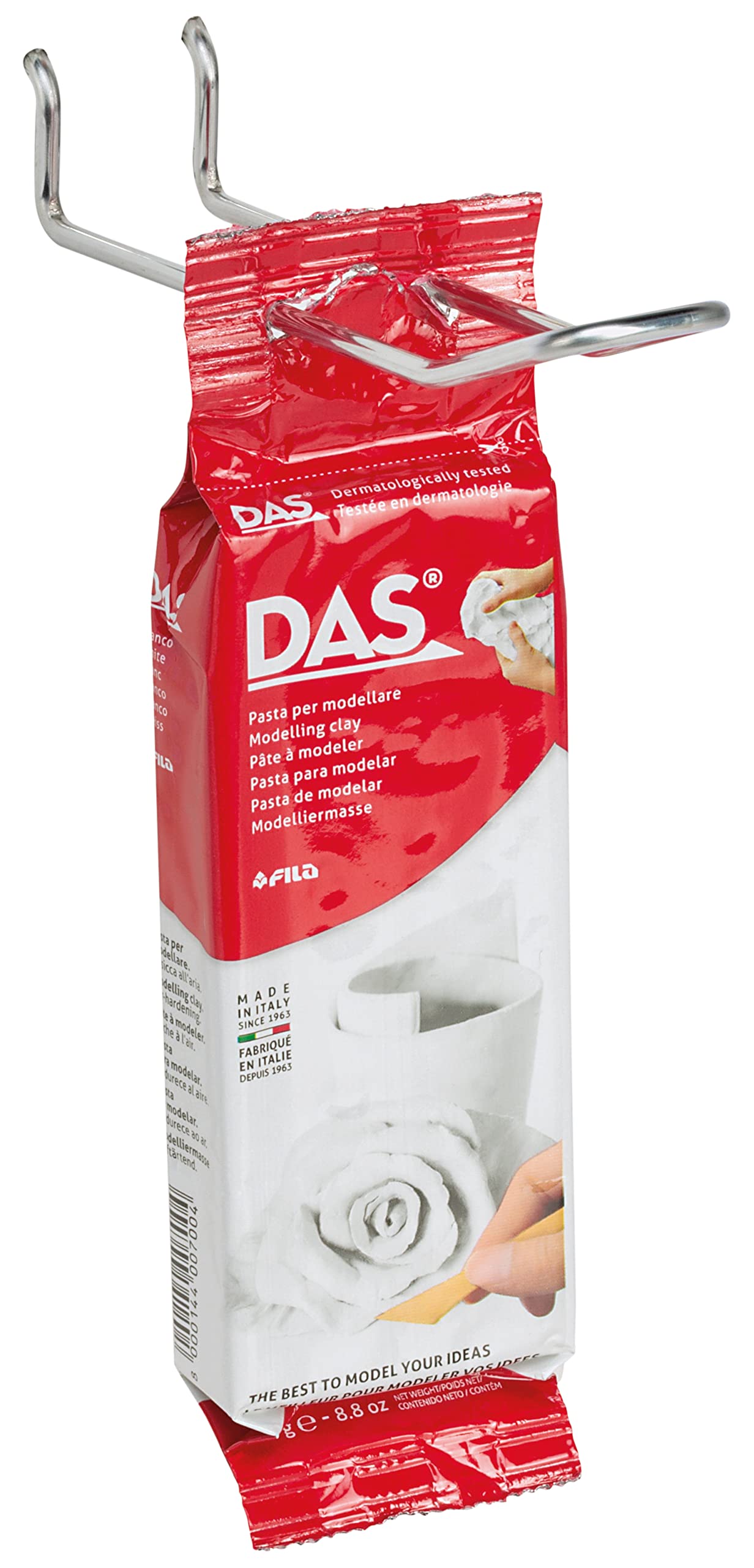 DAS Terracotta Air-Hardening 500g Modelling Clay, For Professionals & Hobbyists