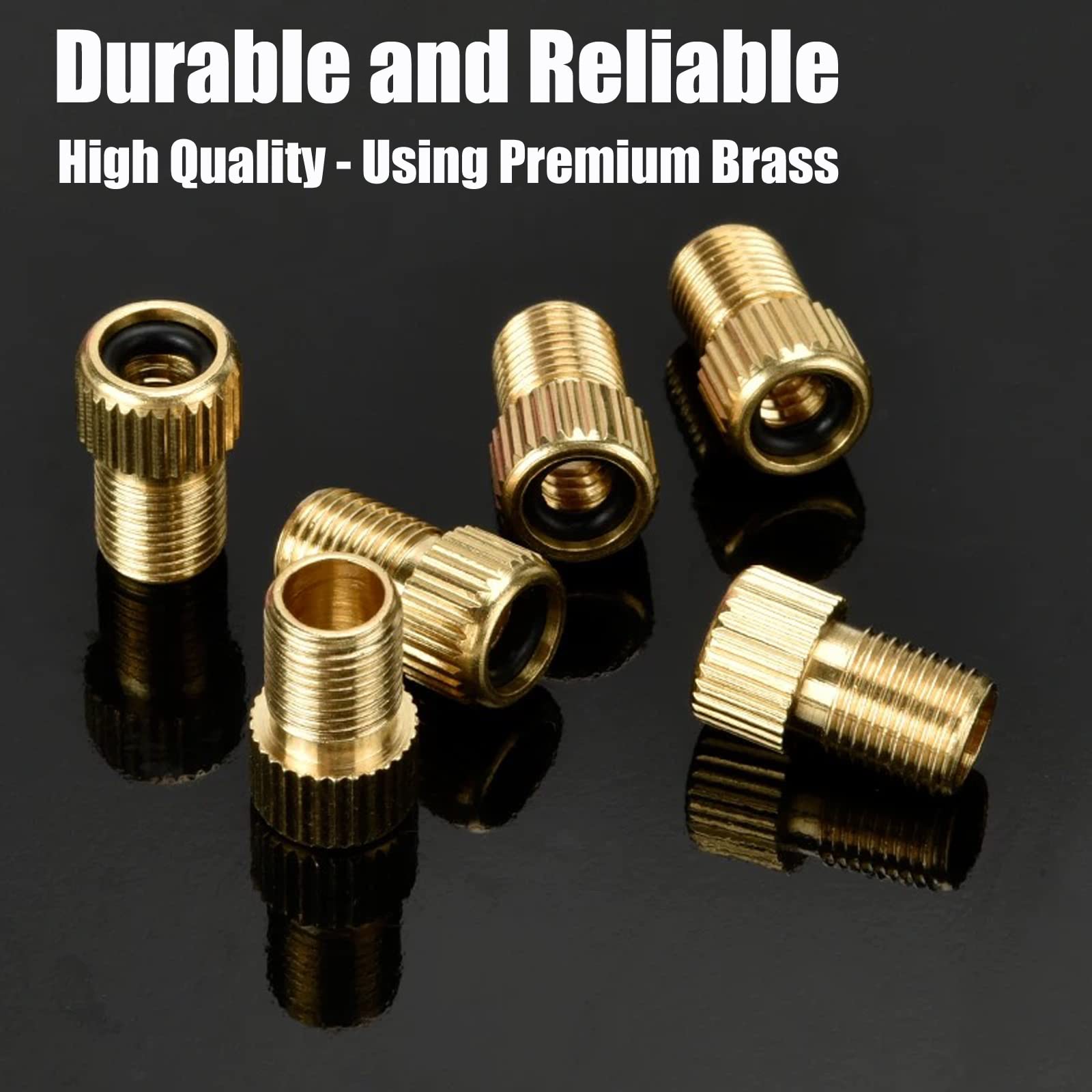 TCPENG® 10PCS Tyre Valve Caps, with O Seal Ring, Universal Stem Dust Covers for SUV, Cars, Bike, Motorcycles, Trucks, Heavy-Duty, Airtight Seal, Screw-On, Easy to Operation (10 Pack Black)