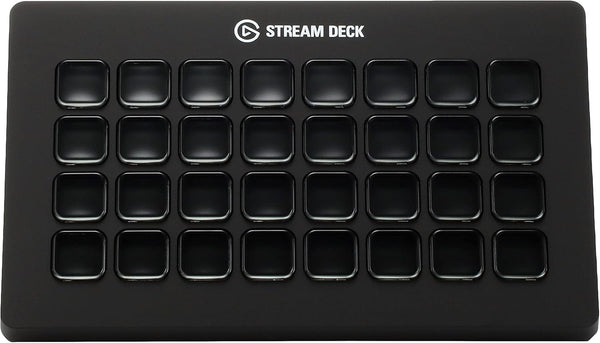 Elgato Stream Deck XL – Advanced Studio Controller, 32 macro keys, trigger actions in apps and software like OBS, Twitch, YouTube and more, works with Mac and PC
