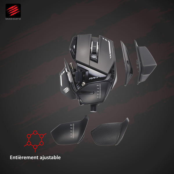 MAD CATZ R.A.T. 8+ Gaming Mouse (USB/Black/16000dpi/11 Buttons) - MR05DCINBL000-0