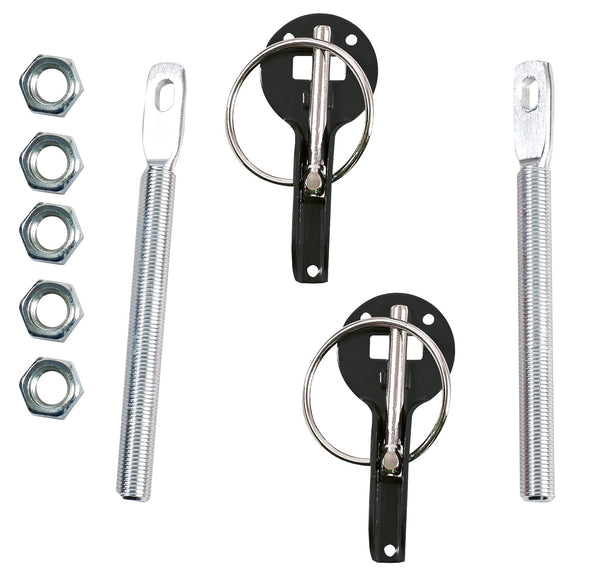 OCC MOTORSPORT BLACK KIT CLOSURE OF BONNET WITH SPRING