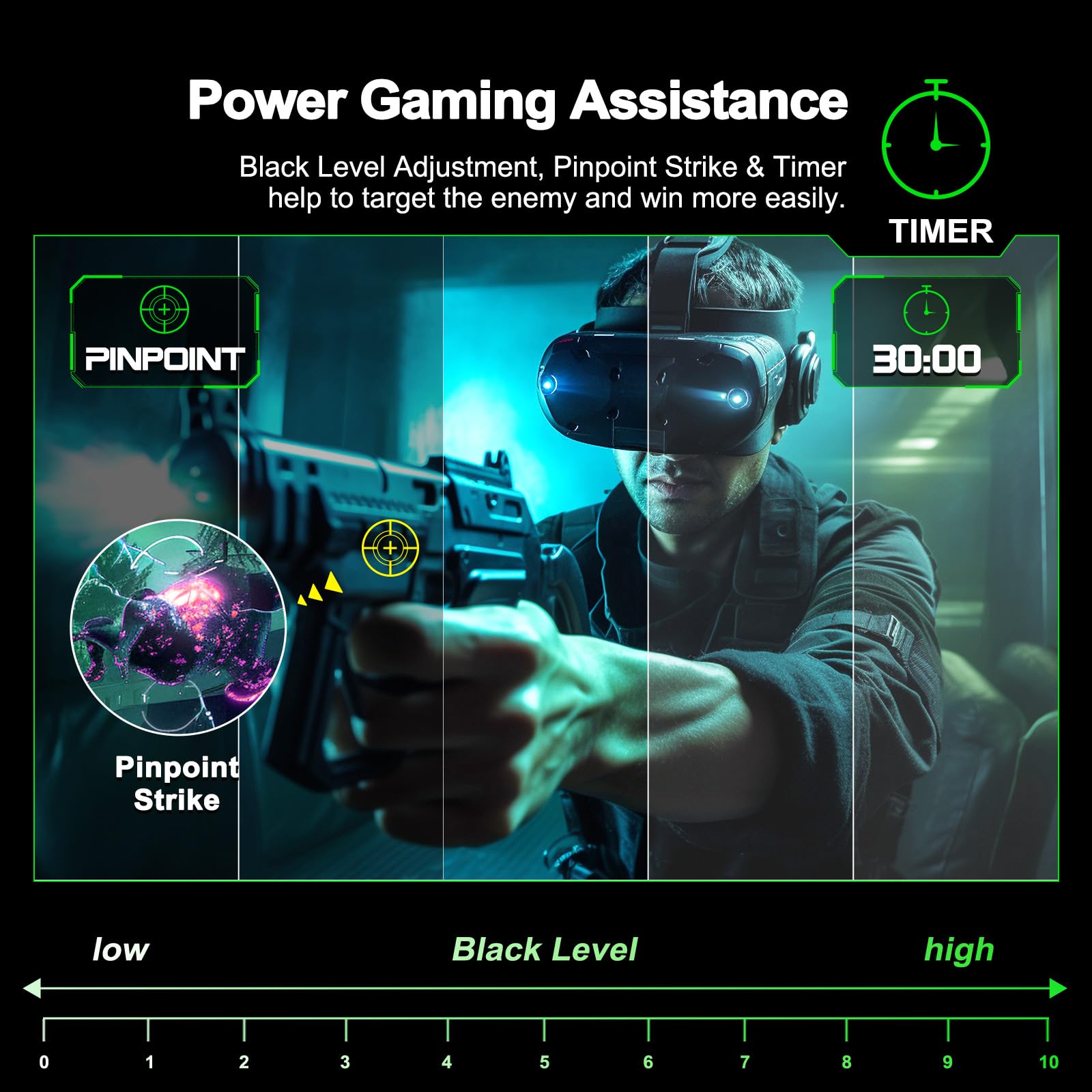 Minifire 27 Inch Gaming Monitor, 180Hz, Curved Gaming Monitor, Built in Speaker, Crosshair, 1Ms, sRGB130%, FHD 1080P Computer Screen, VESA Compatible, Eye Care Adaptive Sync HDMI＆DP Prots （MFG27C1 ）