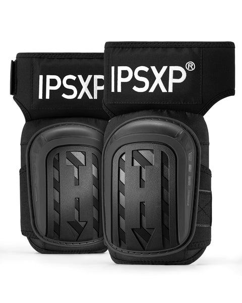 IPSXP Professional Knee Pads for Work,Gardening & Construction Knee Pads for Men and Women with Thick Double Gel Cushion, Strong Adjustable Non-Slip Straps,1 Pair