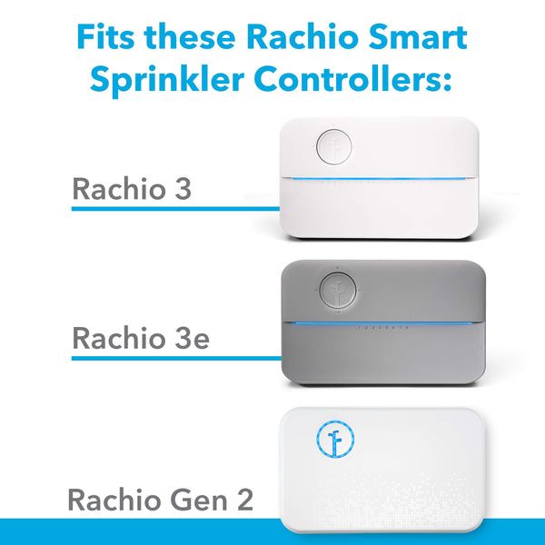 Rachio Sprinkler Compatible 3 Smart Controllers, Weatherproof Outdoor Enclosure