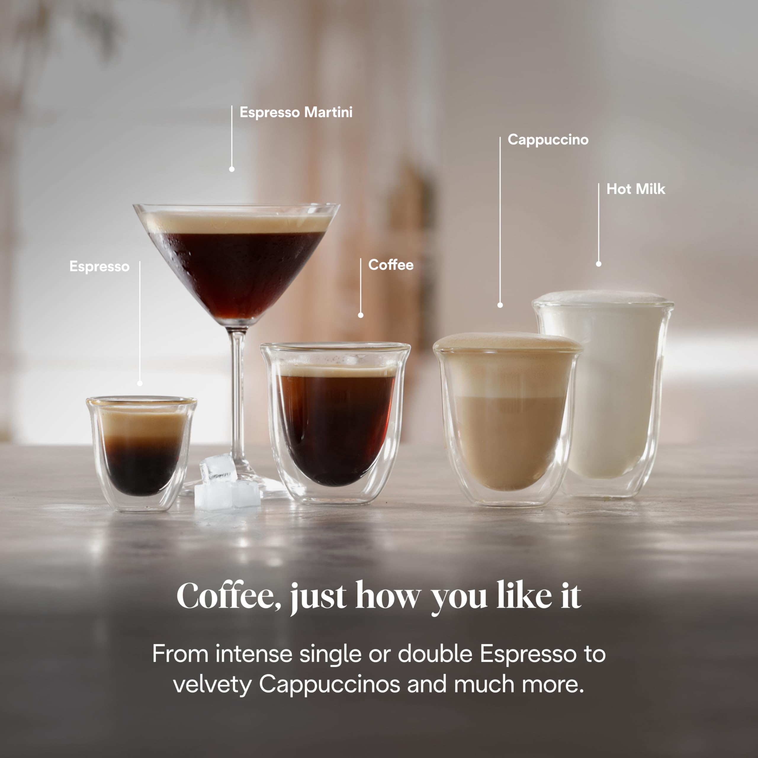 De'Longhi Manual Coffee Machine Stilosa EC260.CR, 15 Bar Pressure, Cappuccino System, Automatic Switch-Off, Compatible with ESE pods, 2 Level Tray, Capacity 1L Cream