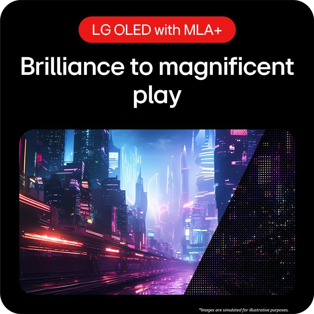 LG UltraGear OLED Gaming Monitor 32GS95UV-B, 32 inch UHD 4K, Dual mode 4K: 240Hz / FHD: 480Hz, 0.03ms Response Time, NVIDIA G-Sync & AMD FreeSync Premium Pro, 7W Stereo speakers, DisplayPort, HDMI 2.1