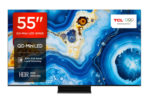 TCL 75Q6C-UK QD-Mini LED TV, 4K HDR Premium 1000nits, Smart TV Powered by Google TV (Dolby Vision IQ & Atmos, Onkyo 2.1 Sound System, 144Hz Motion Clarity Pro, 2025 New Model)