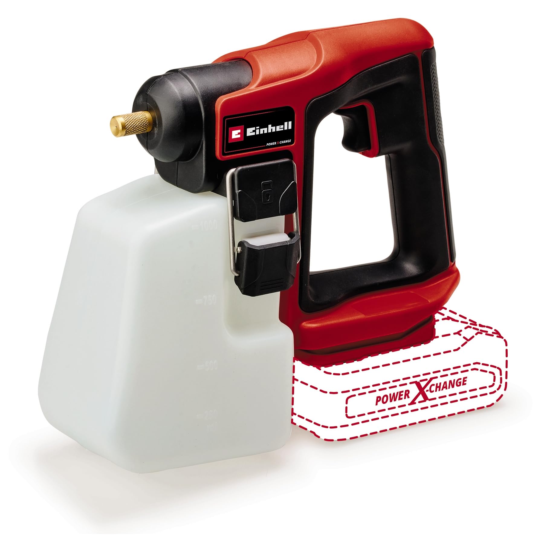 Einhell Power X-Change 18V, 1L Cordless Electric Pressure Sprayer With Battery And Charger - Automatic Pump For Pesticides, Fertilizers And Weed