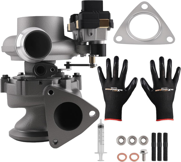 maXpeedingrods Turbo Turbocharger for Land Rover Discovery Evoque Velar Jaguar F-Pace 2.0 D 49335-01940 for Discovery Sport L550 L462 2.0L 4x4 2014-2019