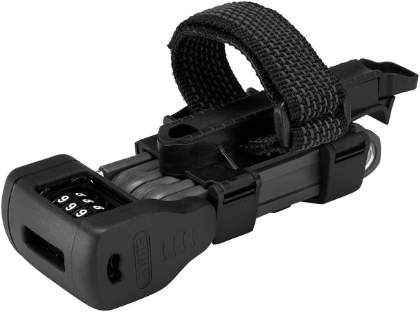 ABUS Bordo Lite 6055C SH folding lock - with bracket and combination code - Extra-light combination lock made of special steel - security level 7