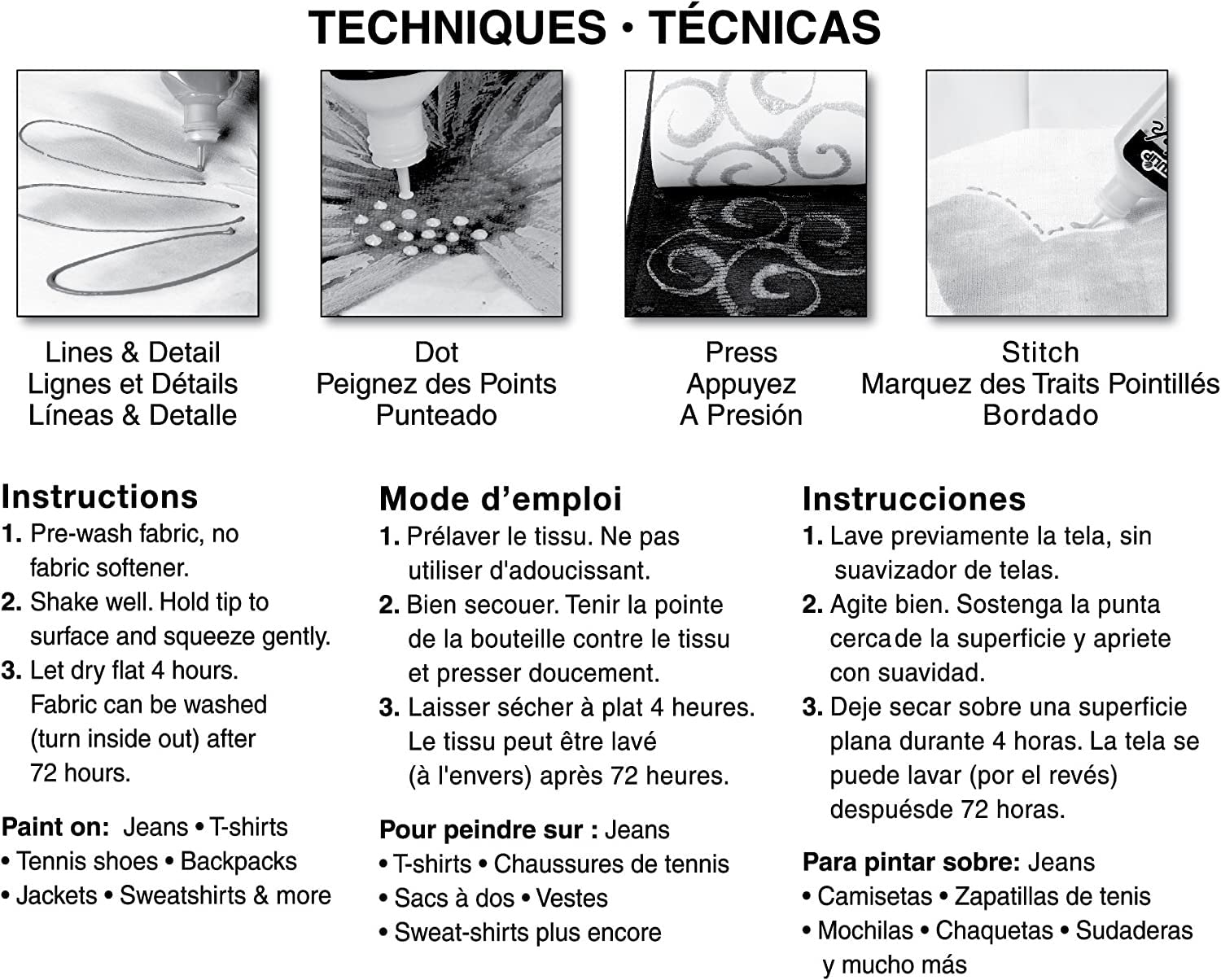 I Love To Create Tulip Dimensional Fabric Paint Set, Multi-Colour, 22 ml (Pack of 20)