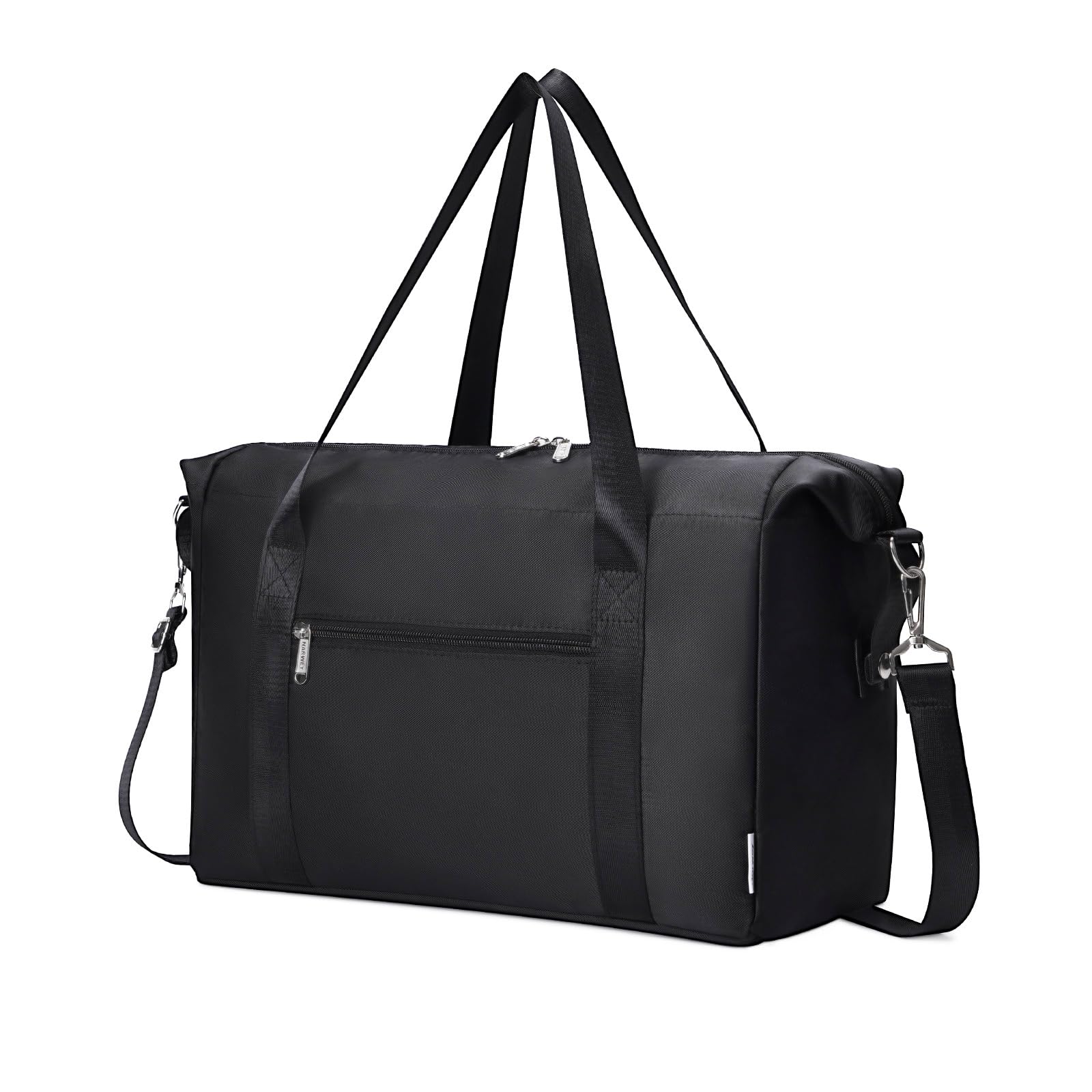 Narwey for Ryanair Cabin Bag 40x20x25 Underseat Ryan Air Bag Foladble Travel Duffel Hospital Carry on Hand Luggage Holdall Weekend Overnight Bag for Women and Men 20L (Beige with Green Straps)