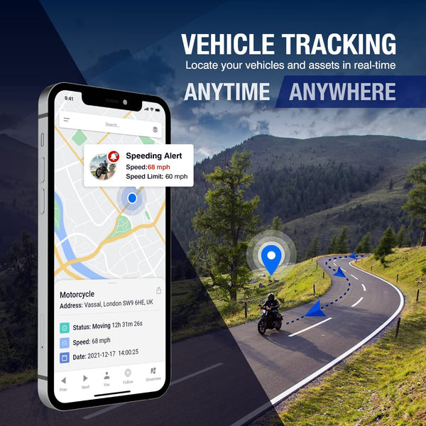 REWIRE SECURITY DB1 Lite GLONASS/GSM GPS Vehicle Tracker – Portable Real-Time Locator for Car, Truck, Van | Easy Install | Automatic Alerts | Covers 120+ countries | Low-Cost Monthly Subscription