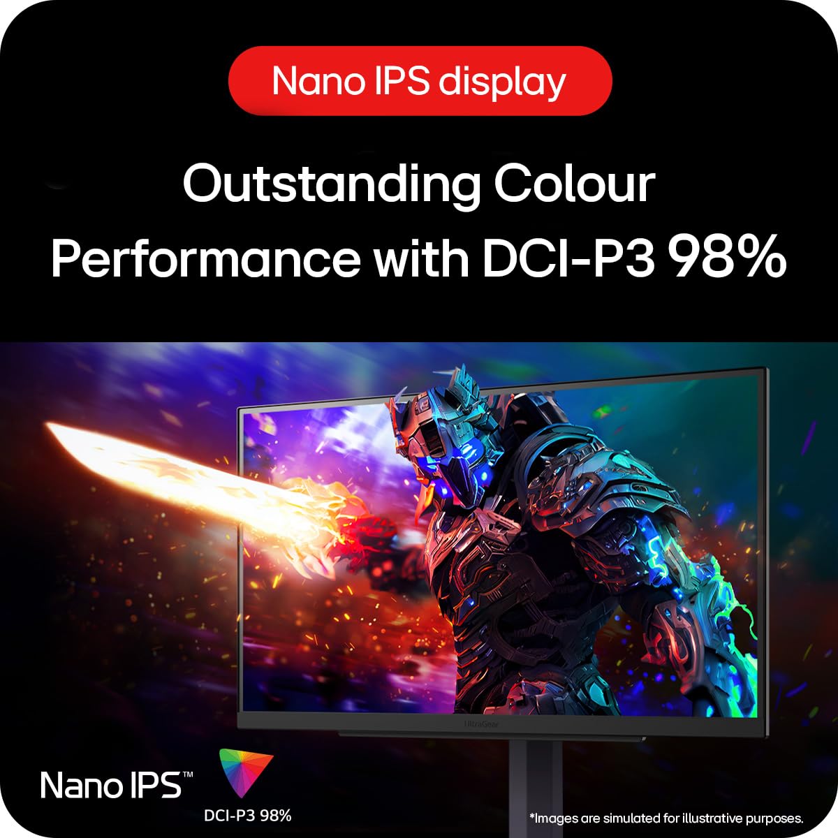 LG UltraGear G8 Gaming Monitor 27G850A – 4K UHD Nano IPS 27 inch, Dual-Mode 240Hz / 480Hz, 1ms (GtG), AMD FreeSync Premium Pro, DisplayHDR 600, DP 2.1, HDMI 2.1, Black