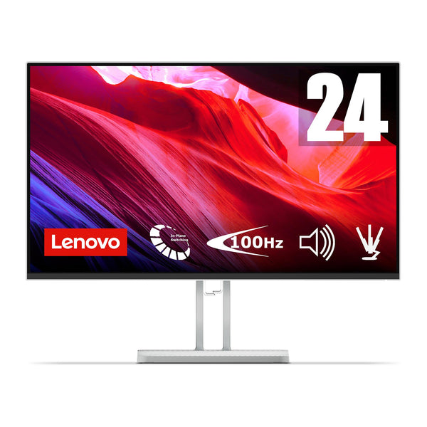 Lenovo L27i-4B 27 Inch PC Monitor | FHD, 1080p, 48-100Hz, IPS, 4ms, VGA and HDMI