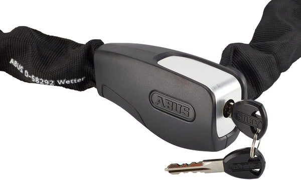ABUS chain lock Steel-O-Chain 8807K - Flexible bicycle lock made of hardened steel - security level 8