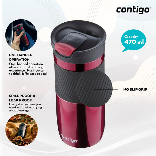 Contigo Byron SNAPSEAL™ Travel Mug, 470 ml