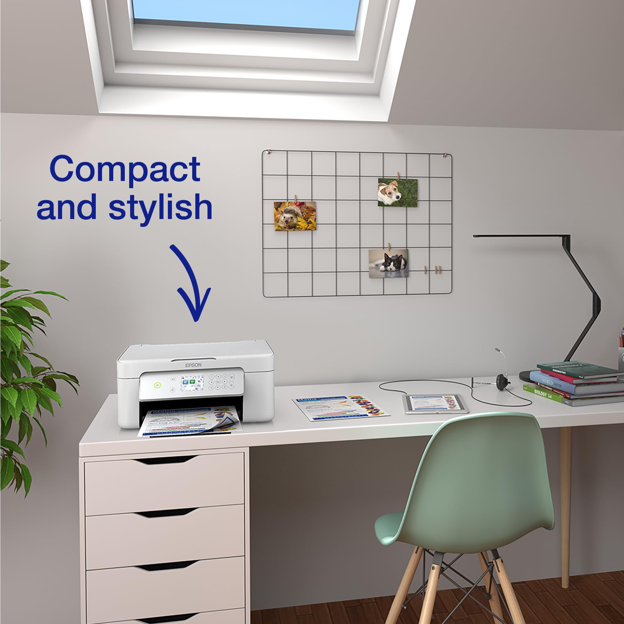 Epson Expression Home XP-4205 3-in-1 Ink Multifunction Printer, Scanner, Copier, WiFi, 1440dpi, Duplex, 2.4 Inch Display, DIN A4, incl. 3 Months Readyprint Flex Trial