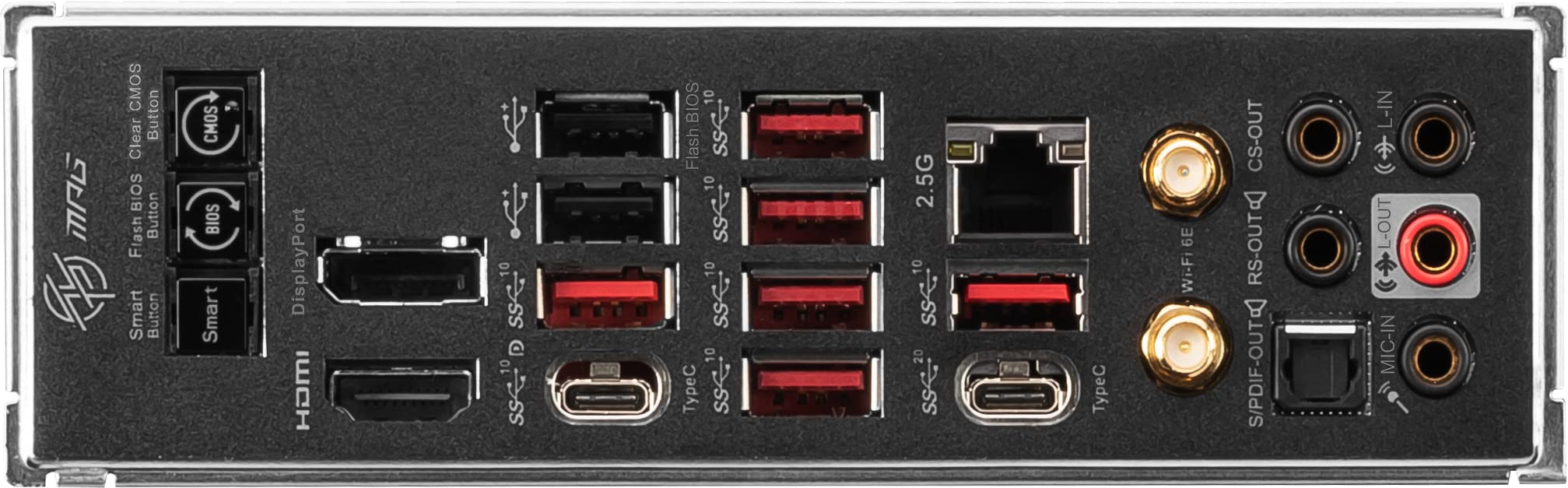 MSI X670E GAMING PLUS WIFI Motherboard, ATX - Supports AMD Ryzen 9000 / 8000 / 7000 Series Processors, AM5 - 80A SPS VRM, DDR5 Memory Boost 7800+ MHz/OC, PCIe 5.0 x16, M.2 Gen5, Wi-Fi 6E