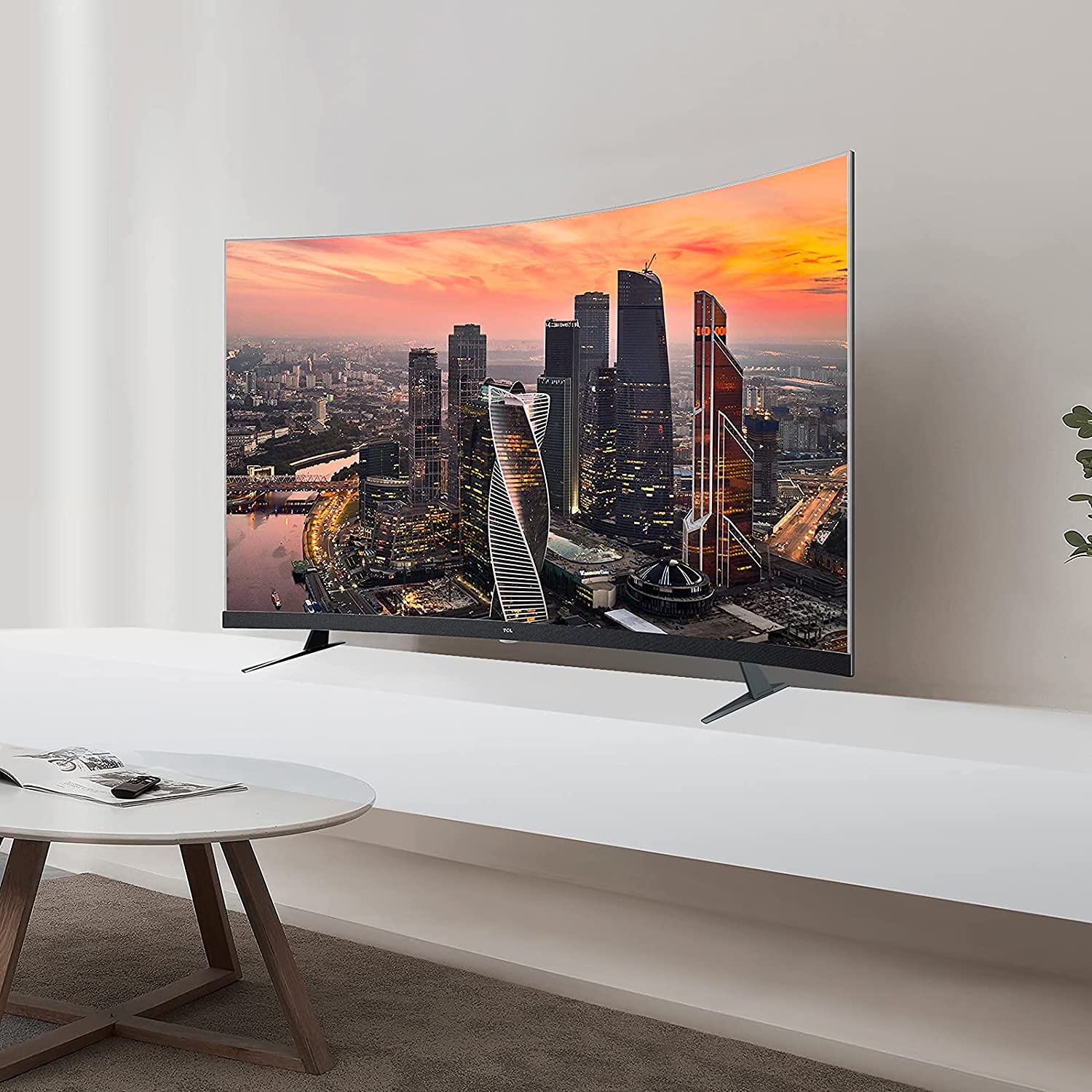 suptek Universal TV Stand, TV Leg Replacement for Most 22-65 inch LCD/LED/OLED/Plasma TVs, Adjustable Table Top TV Feet for Flat&Curved Screen, VESA up to 800x400mm, Capacity 50kgs