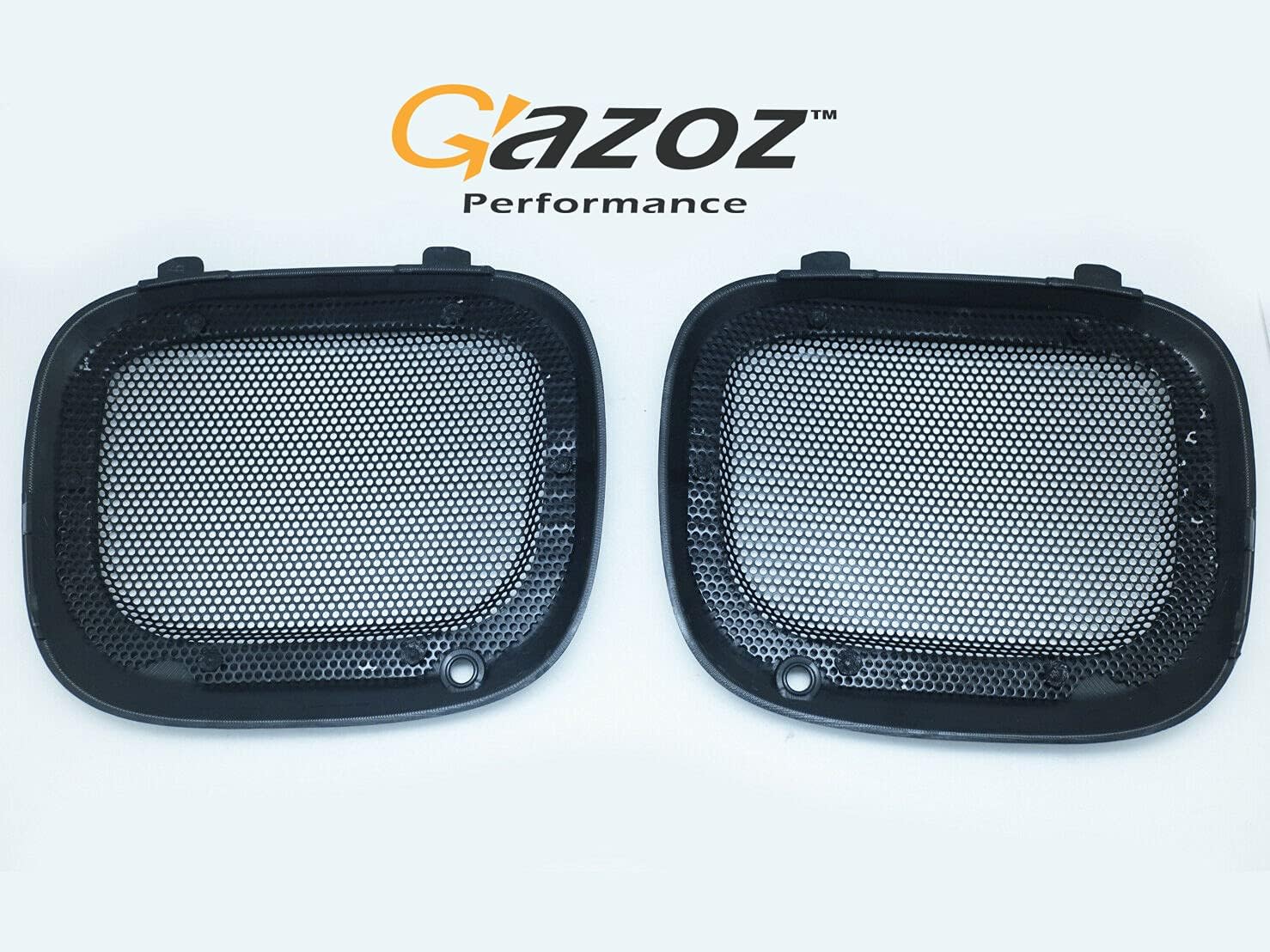 GAZOZ PERFORMANCE JDM Bumper Fog Lights Lamp Mesh Cover compatible with 2002-2003 Impreza WRX STI BUGEY