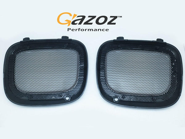 GAZOZ PERFORMANCE JDM Bumper Fog Lights Lamp Mesh Cover compatible with 2002-2003 Impreza WRX STI BUGEY