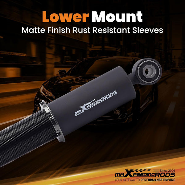 maXpeedingrods Upgrade Coilovers Kit for VW Golf MK5 MK6 2003-2012 for Jetta MK5 1.4 1.6 1.9 2.0 TDI Adjustable Suspension Kit