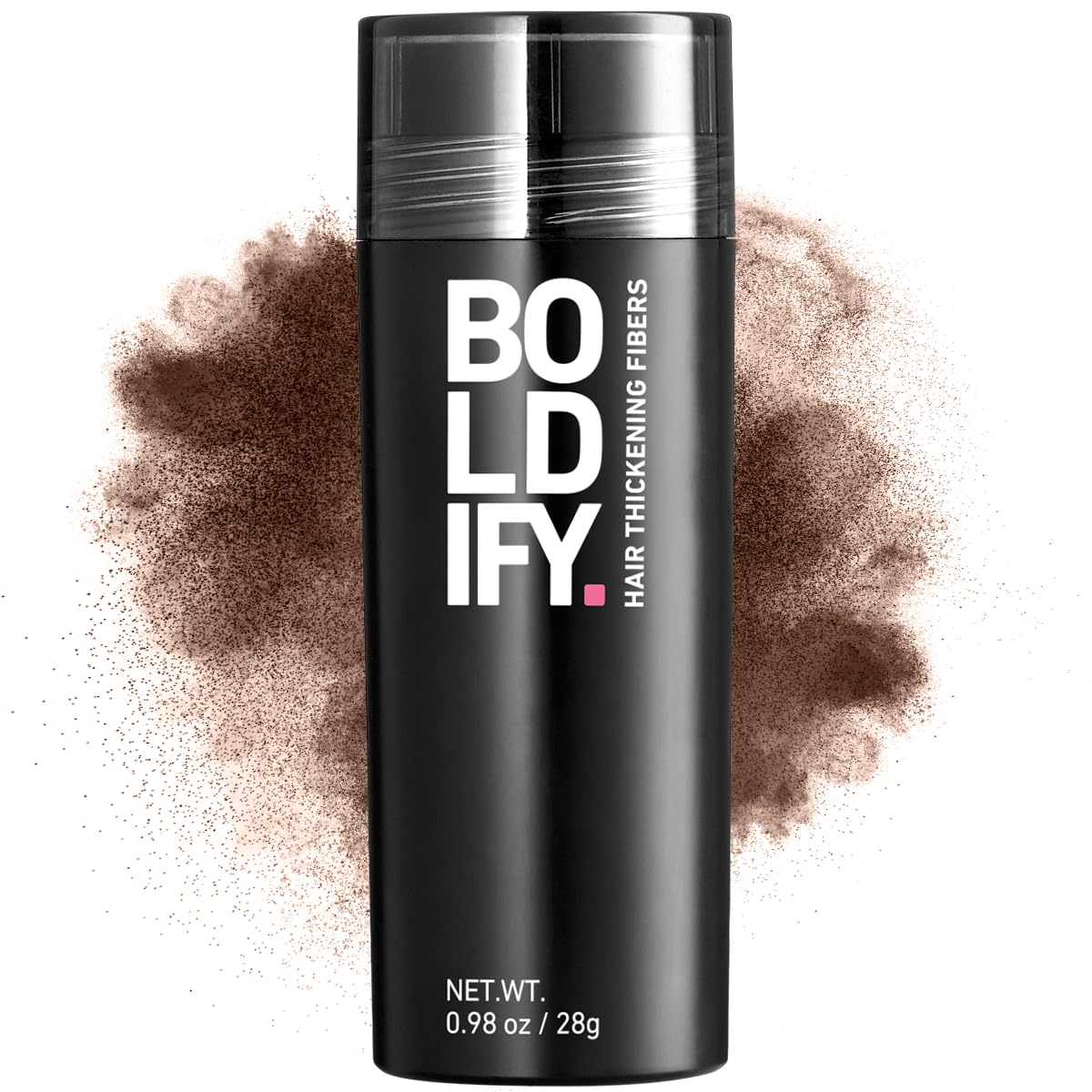 BOLDIFY Hair Fibres (56g) - Fill In Thinning and Fine Hair for an Instantly Fuller, Thicker Look - 14 Shades for Women and Men - Medium Brown