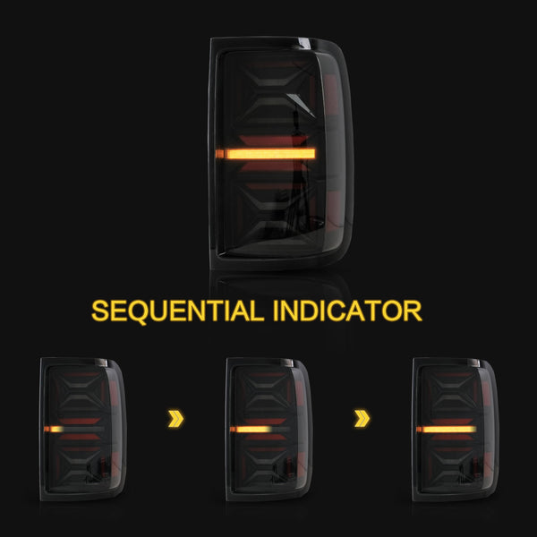 VLAND LED Tail Lights Compatible with Amk 2010-2021